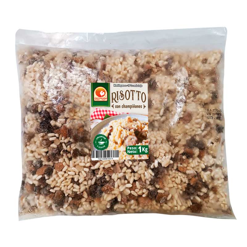 Risotto con Champiñones La Granja